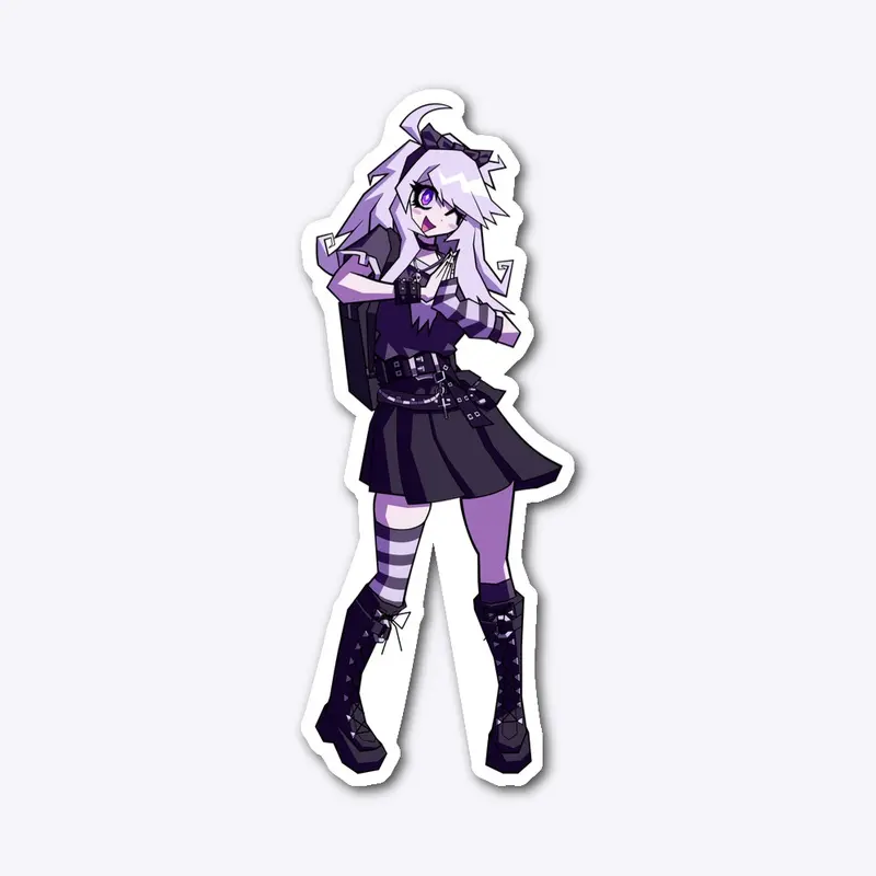 Shadow Realm - Violet! Sticker