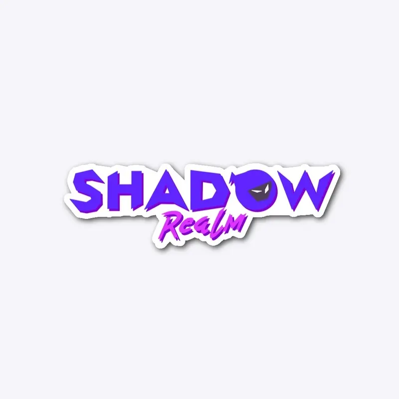 Shadow Realm Logo Sticker