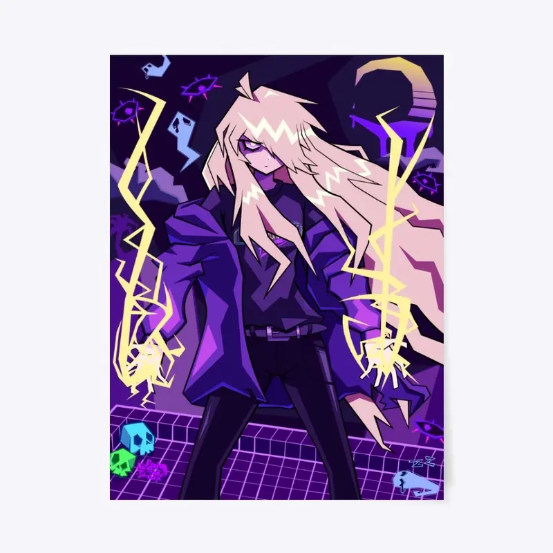 Shadow Realm - Sophia High Voltage Print