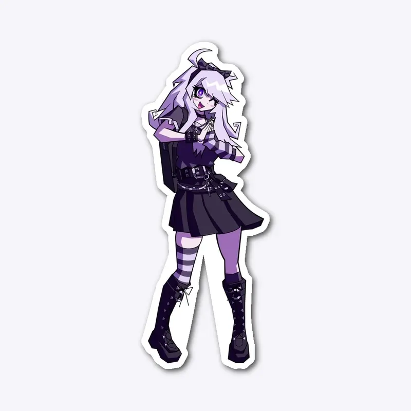 Shadow Realm - Violet! Sticker